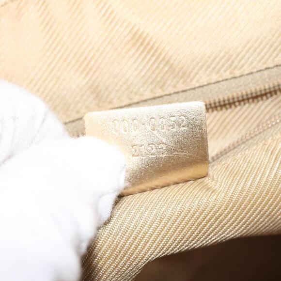 GUCCI GG Canvas Hand Bag Light Blue Gold 000 000 - Picture 13 of 13